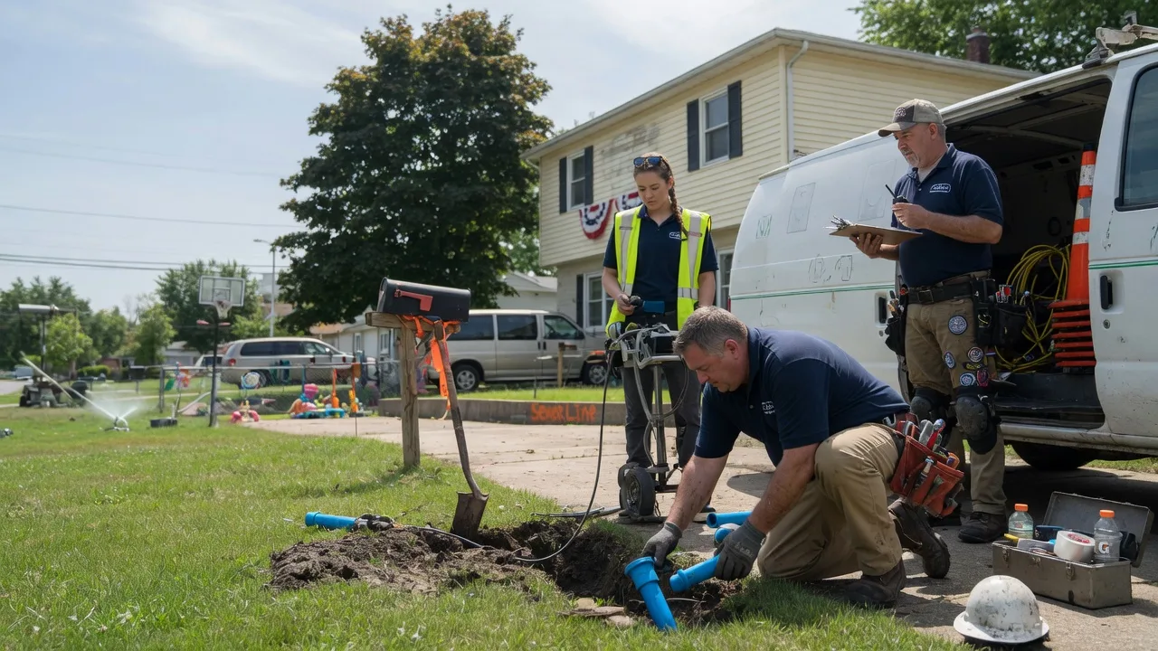 Slab Leak Repair in New Lisbon, IN near me